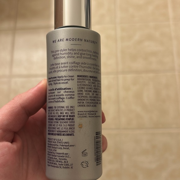 NWT Monat Frizz-fix Smoothing Hair Primer - Picture 2 of 3